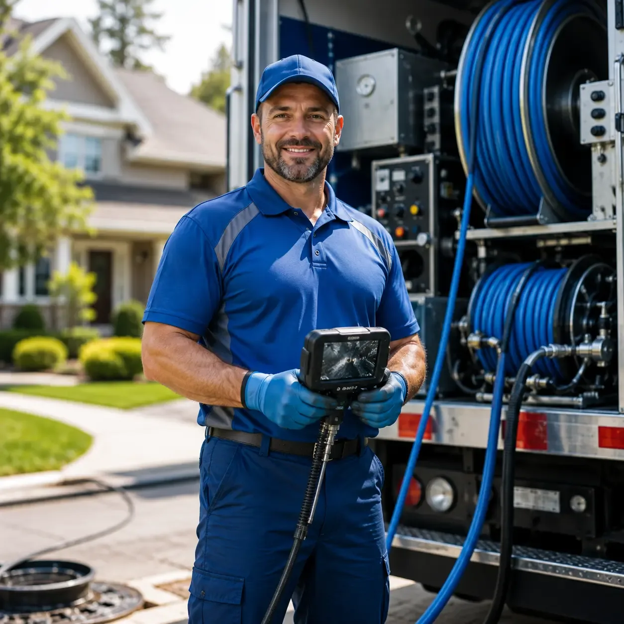 Local outdoor drain cleaning specialists in Nemours, WV